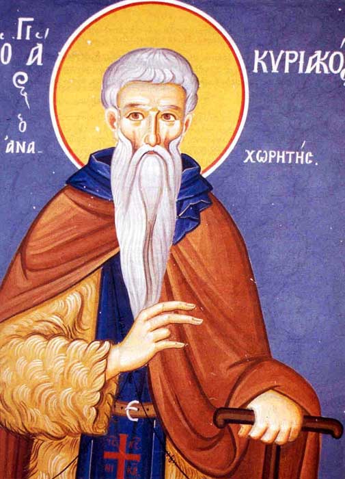 Saint Kyriakos the Solitary