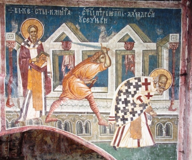 Saint Clement and Saints Peter