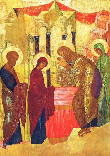 The Presentation of Our Lord by Rublev